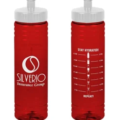 Halcyon Water Bottle with Stay Hydrated Graphics - 24 oz