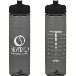 Halcyon Water Bottle with Stay Hydrated Graphics - 24 oz