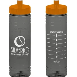 Halcyon Water Bottle with Stay Hydrated Graphics - 24 oz