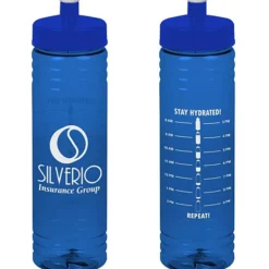 Halcyon Water Bottle with Stay Hydrated Graphics - 24 oz