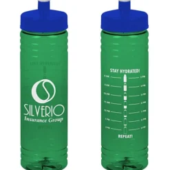Halcyon Water Bottle with Stay Hydrated Graphics - 24 oz