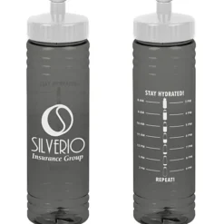 Halcyon Water Bottle with Stay Hydrated Graphics - 24 oz