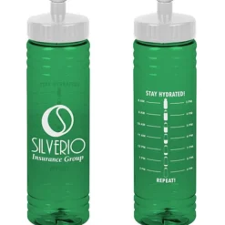 Halcyon Water Bottle with Stay Hydrated Graphics - 24 oz