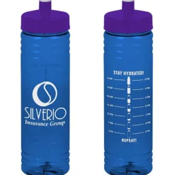 Halcyon Water Bottle with Stay Hydrated Graphics - 24 oz
