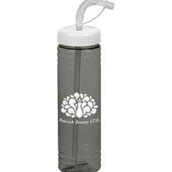 Halcyon Water Bottle with Straw Lid - 24 oz