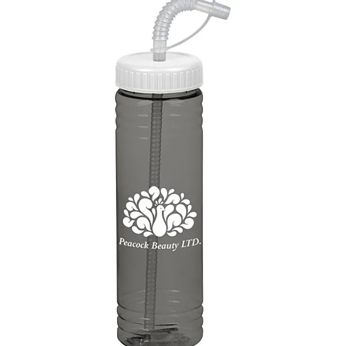 Halcyon Water Bottle with Straw Lid - 24 oz