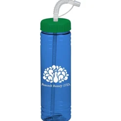 Halcyon Water Bottle with Straw Lid - 24 oz