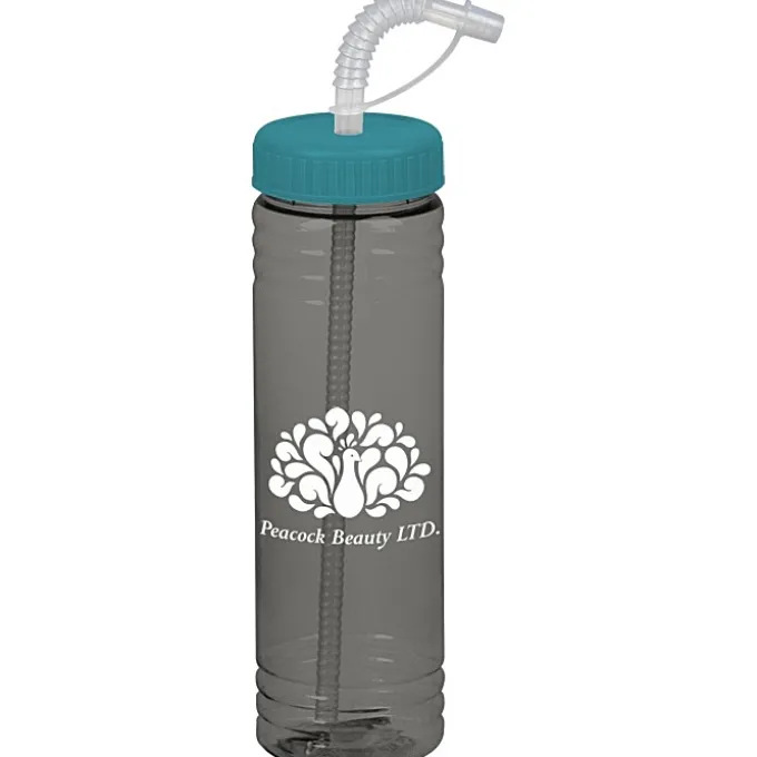 Halcyon Water Bottle with Straw Lid - 24 oz