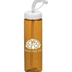 Halcyon Water Bottle with Straw Lid - 24 oz