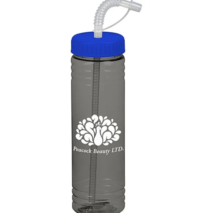 Halcyon Water Bottle with Straw Lid - 24 oz