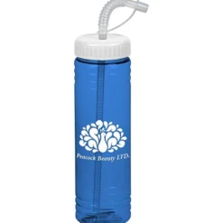 Halcyon Water Bottle with Straw Lid - 24 oz