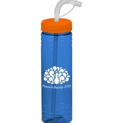 Halcyon Water Bottle with Straw Lid - 24 oz