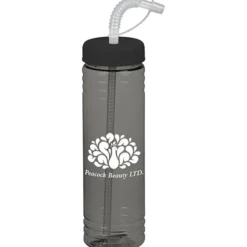 Halcyon Water Bottle with Straw Lid - 24 oz