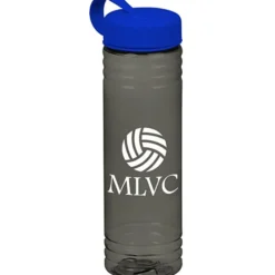 Halcyon Water Bottle with Tethered Lid - 24 oz