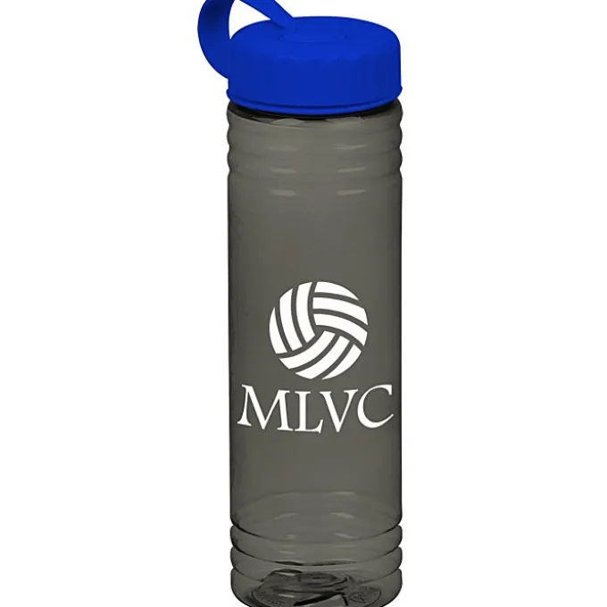 Halcyon Water Bottle with Tethered Lid - 24 oz