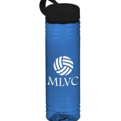 Halcyon Water Bottle with Tethered Lid - 24 oz