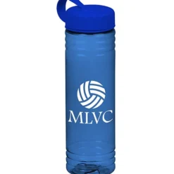 Halcyon Water Bottle with Tethered Lid - 24 oz
