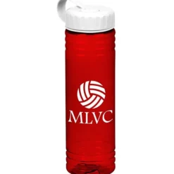 Halcyon Water Bottle with Tethered Lid - 24 oz