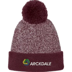 Halftime Heather Pom Beanie