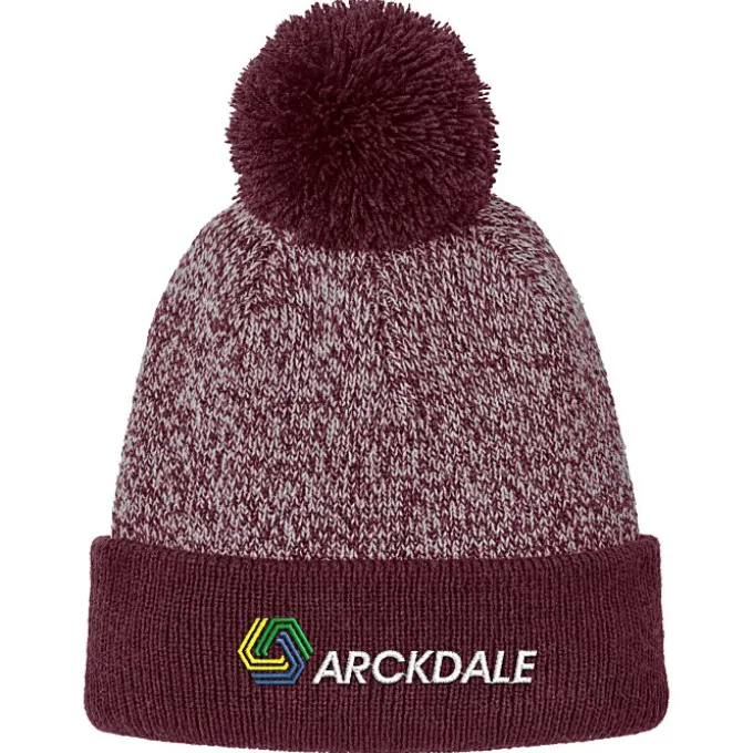 Halftime Heather Pom Beanie