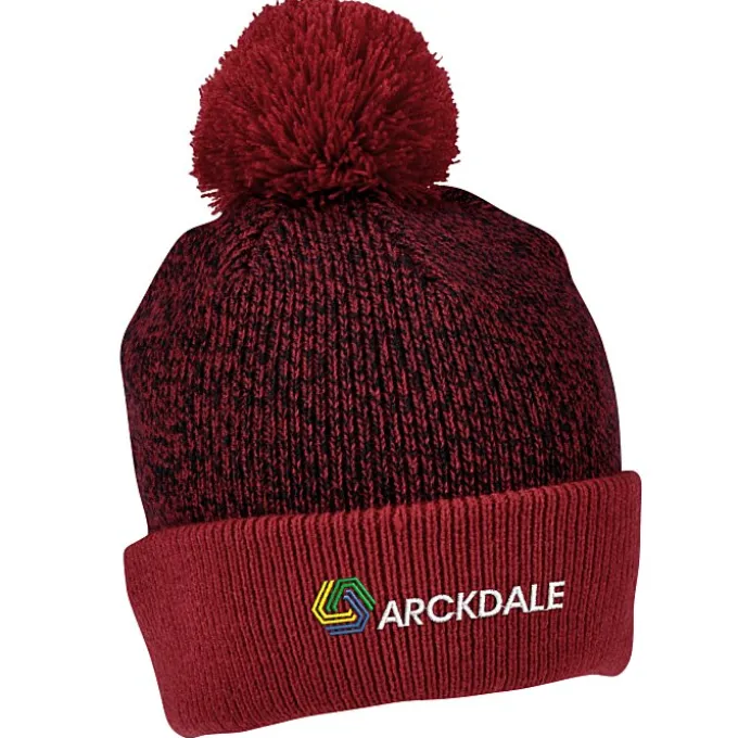 Halftime Heather Pom Beanie