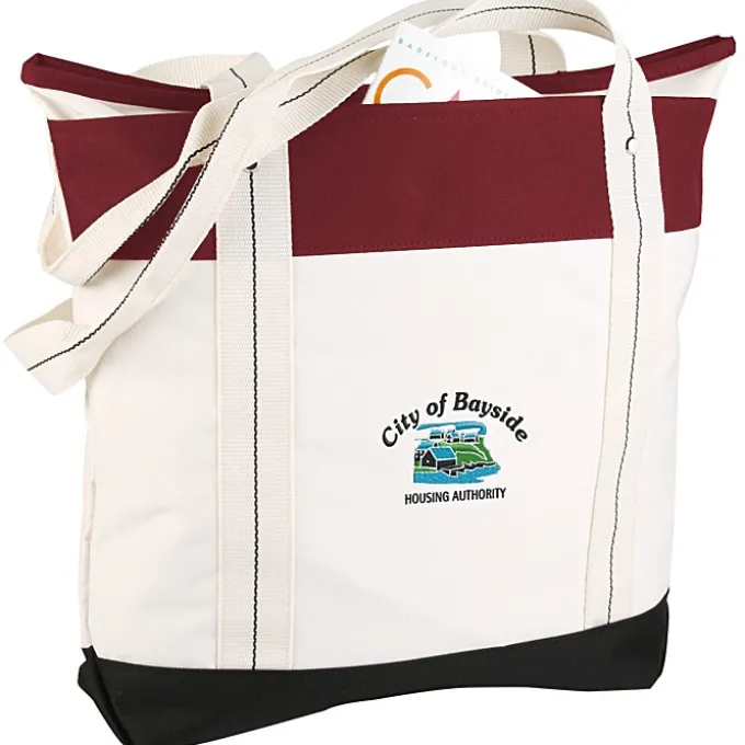 Hamptons Weekend Tote Bag - Embroidered