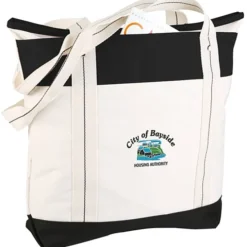Hamptons Weekend Tote Bag - Embroidered