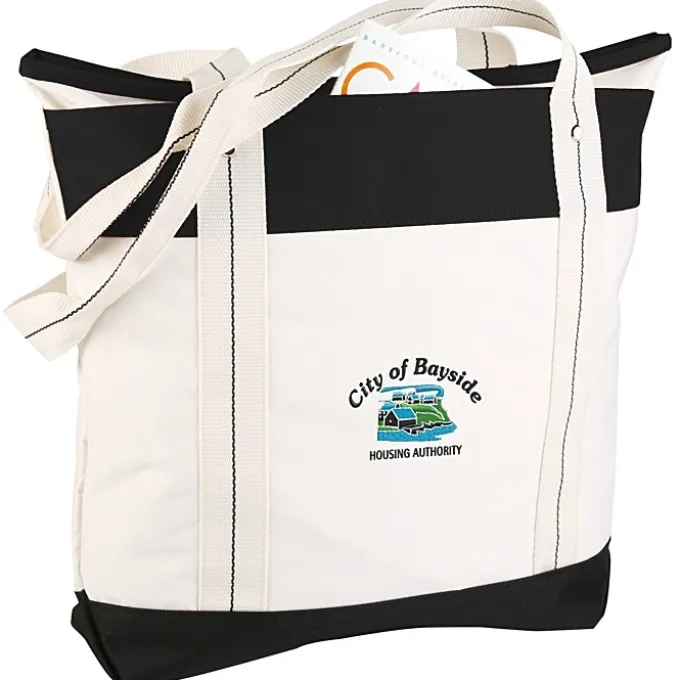 Hamptons Weekend Tote Bag - Embroidered