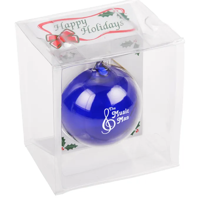Hand Blown Glass Ornament - 3 inches