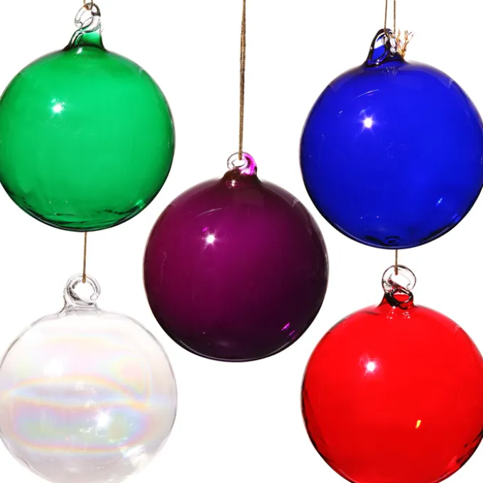 Hand Blown Glass Ornament - 3 inches
