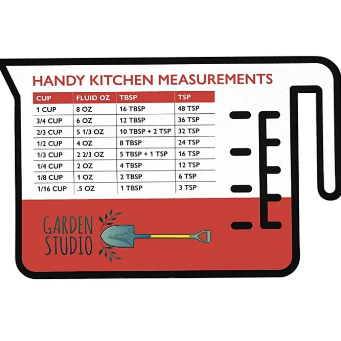 Handy Kitchen Measurements Magnet - 30 mil