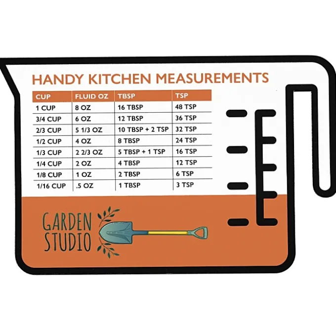 Handy Kitchen Measurements Magnet - 30 mil