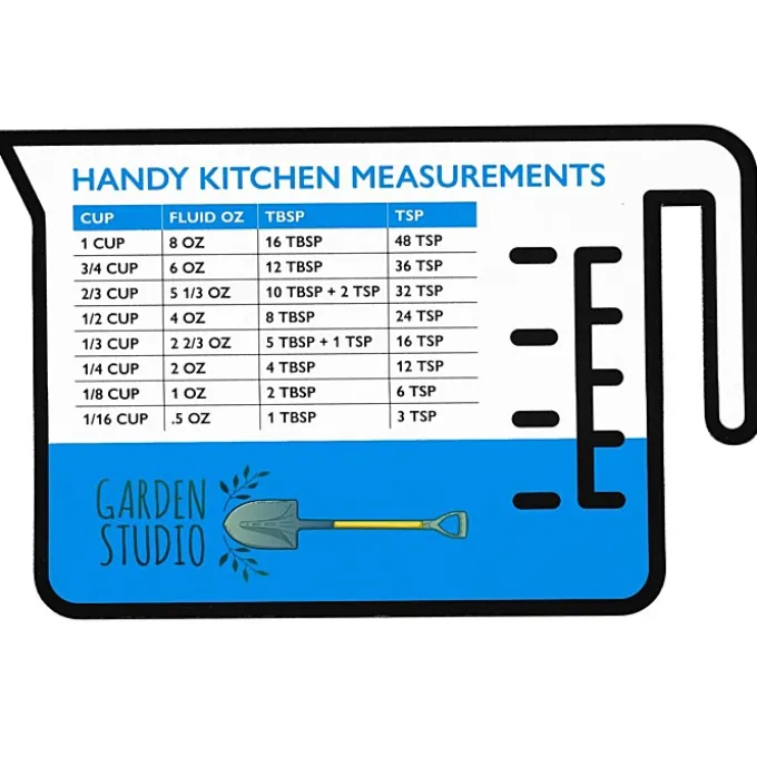 Handy Kitchen Measurements Magnet - 30 mil