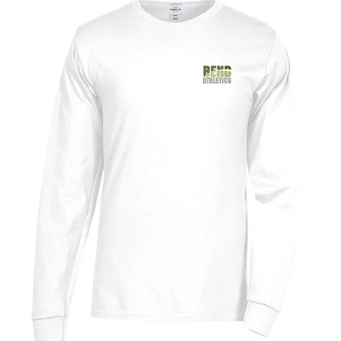 Hanes Authentic LS T-Shirt - Embroidered