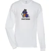 Hanes Authentic LS T-Shirt - Full Color - White