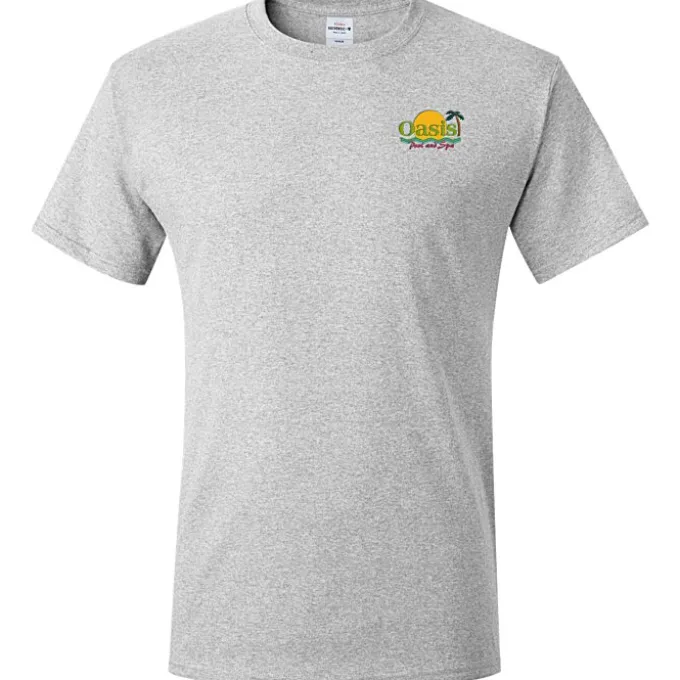 Hanes Authentic T-Shirt - Embroidered