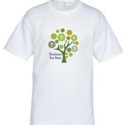 Hanes Authentic T-Shirt - Full Color - White - 24 hr