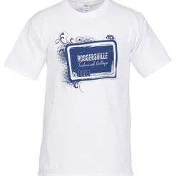 Hanes Authentic T-Shirt - Screen - White - Tech Design