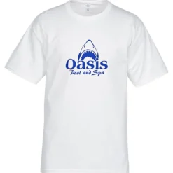 Hanes Authentic T-Shirt - Screen - White