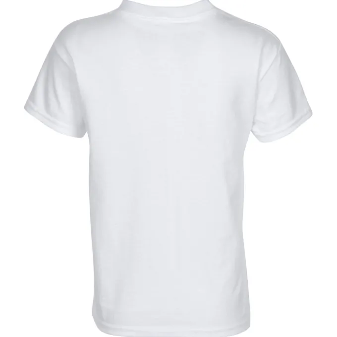 Hanes Authentic T-Shirt - Youth - Full Color - White