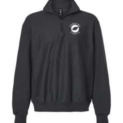 Hanes Beefy Sweats Premium Heavyweight 1/4-Zip Sweatshirt - Screen