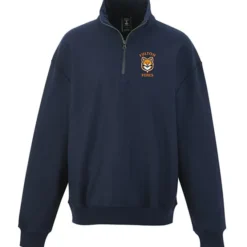 Hanes Beefy Sweats Premium Heavyweight 1/4-Zip Sweatshirt - Full Color
