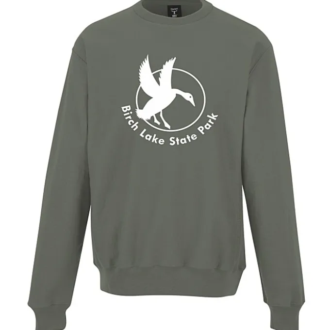 Hanes Beefy Sweats Premium Heavyweight Crew Sweatshirt - Screen