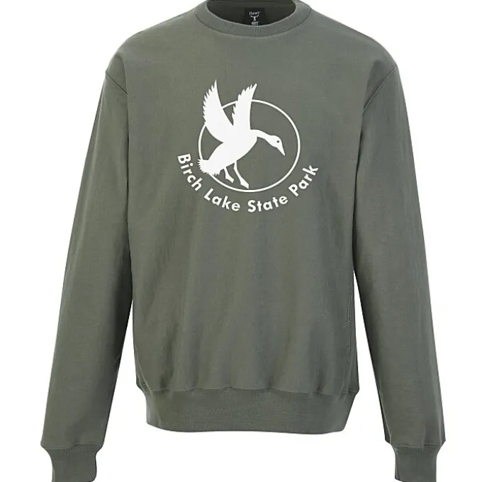 Hanes Beefy Sweats Premium Heavyweight Crew Sweatshirt - Screen