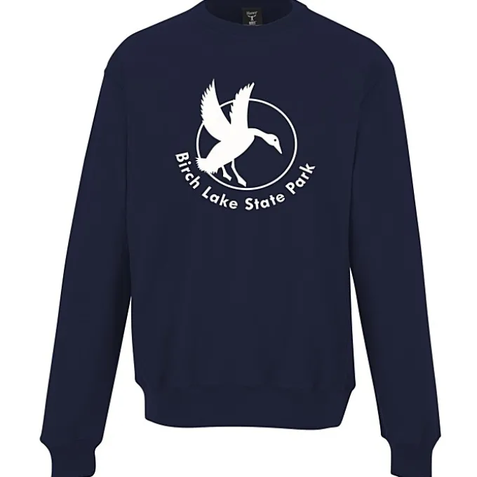 Hanes Beefy Sweats Premium Heavyweight Crew Sweatshirt - Screen