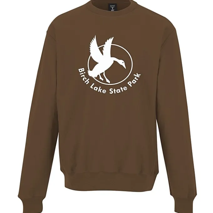 Hanes Beefy Sweats Premium Heavyweight Crew Sweatshirt - Screen