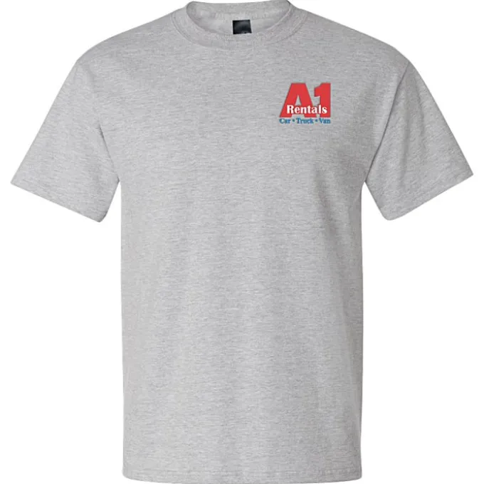 Hanes Beefy-T - Embroidered