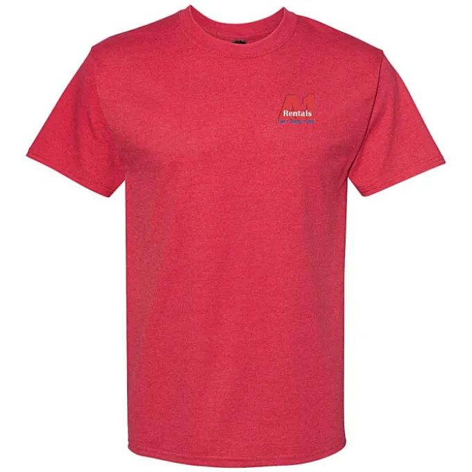 Hanes Beefy-T - Embroidered