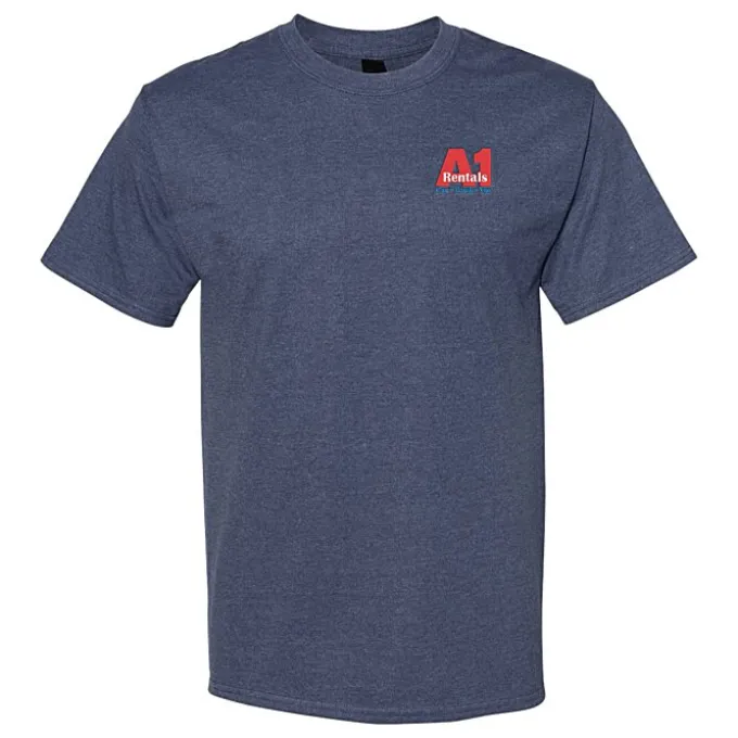 Hanes Beefy-T - Embroidered