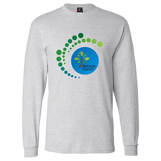 Hanes Beefy-T LS - Full Color - Colors